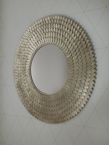 Wrightmund Champagne Finish Accent Mirror