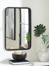 Judlow Black Accent Mirror