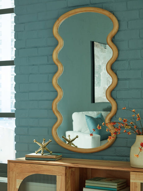 Serendis Brown Accent Mirror