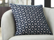 Abra Black/Ivory Pillow (Set of 4)