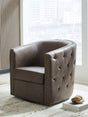 Brentlow Granite Swivel Accent Chair
