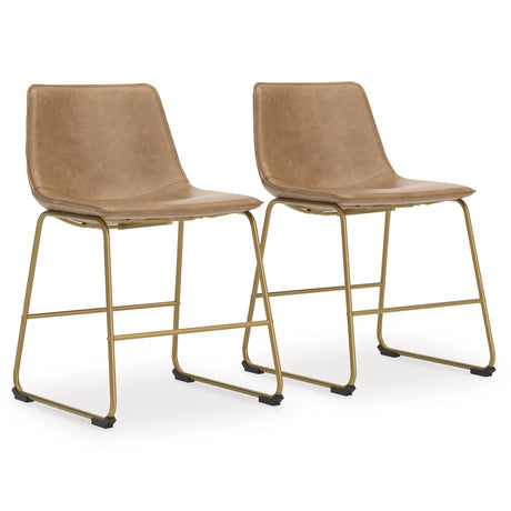 Ciabori Toast/Gold Dining Chair