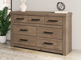 Oliandon Light Brown Dresser