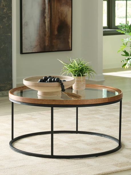 Noraluna Medium Brown Coffee Table
