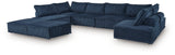 Bales Navy 8-Piece Modular Seating