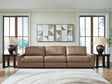 Veronella Sahara Leather 3-Piece Sectional Sofa
