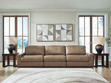 Veronella Sahara Leather 3-Piece Sectional Sofa