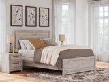 Broachmyn Gray Queen Panel Bed