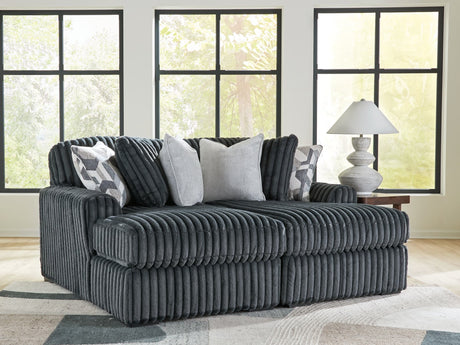 Midnight-Madness Gunmetal Super Chaise
