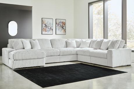 Stupendous Alloy 6-Piece Sectional with Chaise