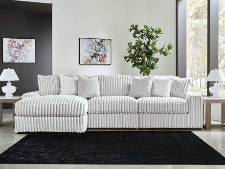 Stupendous Alloy 3-Piece Sectional with Chaise