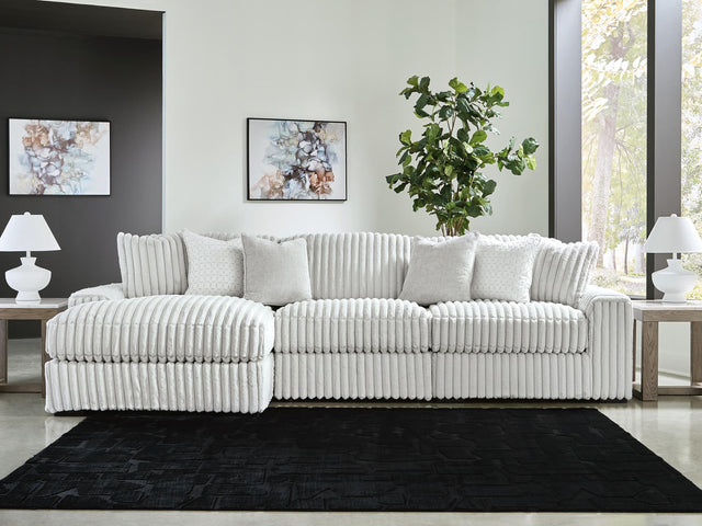 Stupendous Alloy 3-Piece Sectional with Chaise