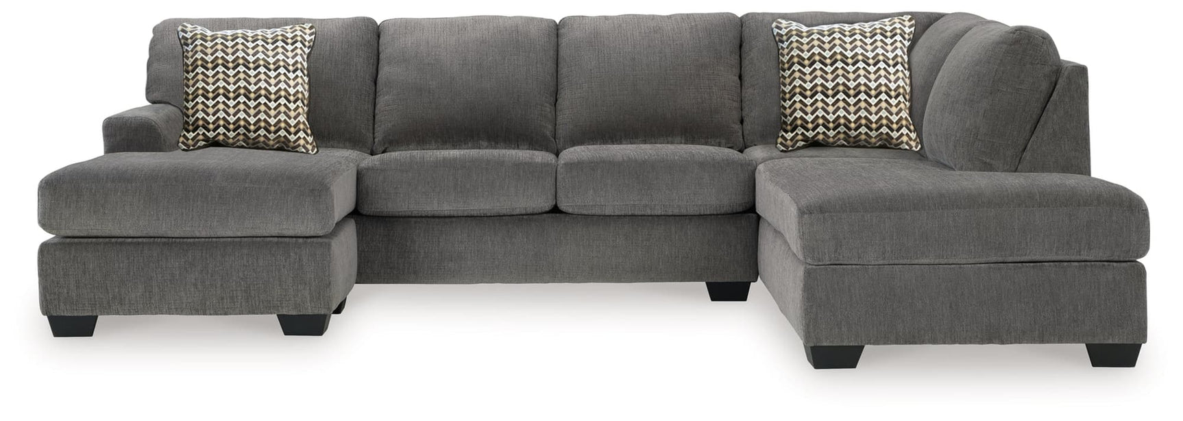 Riverfield Iron 2-Piece Sectional with Chaise
