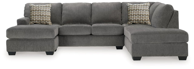 Riverfield Iron 2-Piece Sectional with Chaise