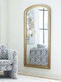 Fintan Gold Finish Floor Mirror