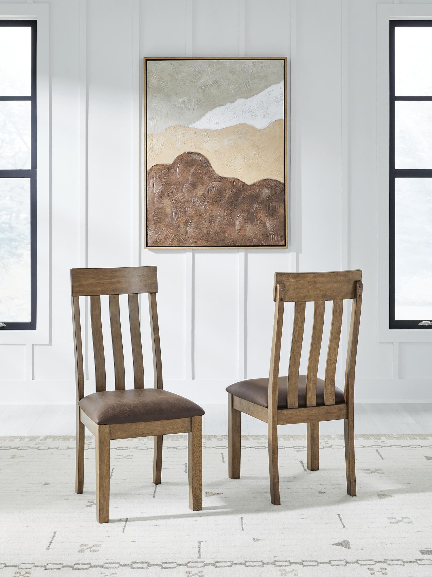 Urbinforte Light Brown Dining Chair