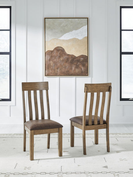 Urbinforte Light Brown Dining Chair