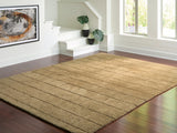 Luzmont Golden Brown Extra Large Rug