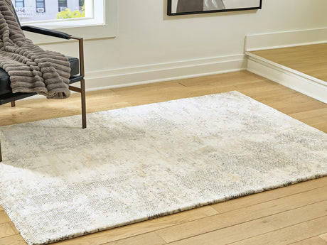 Raif Gray/White/Cream Medium Rug