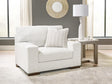 Hartside Frosted Performance Fabric,Next-Gen Nuvella™,Chenille Oversized Chair