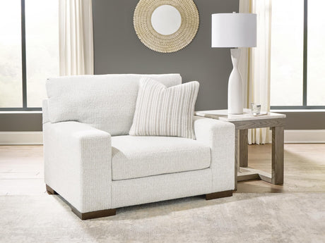 Hartside Frosted Performance Fabric,Next-Gen Nuvella™,Chenille Oversized Chair
