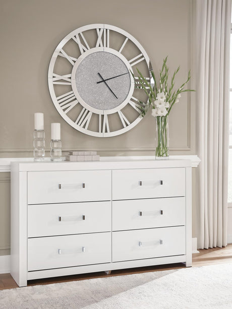 Maeling White Dresser