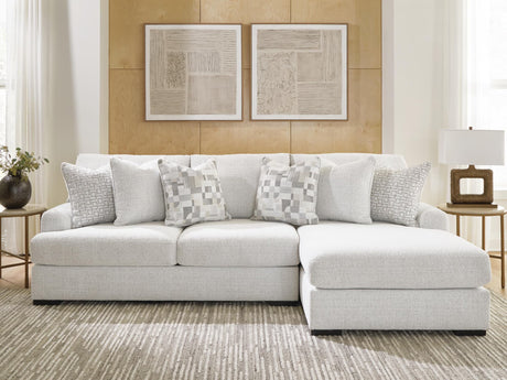 Misty-Lakes Chalk 2-Piece Sectional Sofa Chaise