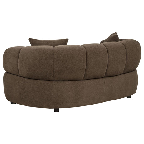 Casarin Brown Fabric 2-Piece Sofa and Loveseat Set — product image 5