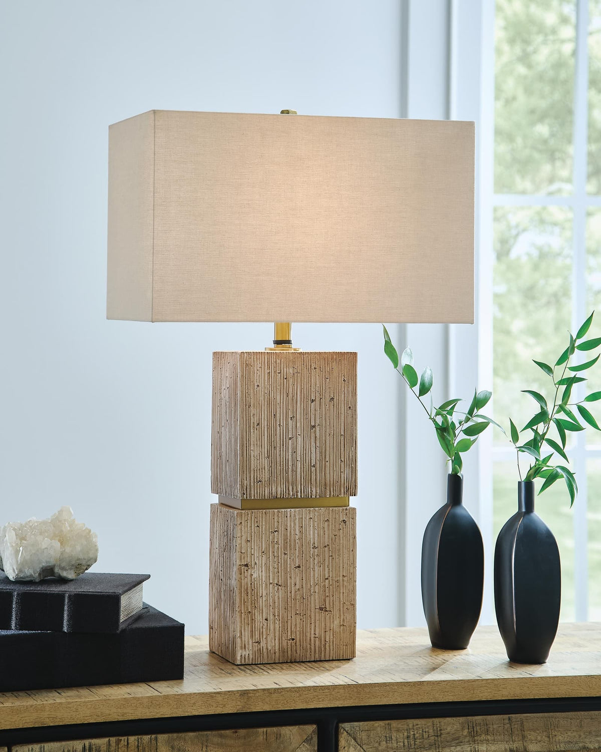 Laddner Beige Table Lamp — product view