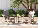Sundown Treasure Driftwood 2 Outdoor Chairs with End Table — product view