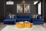 Amelia Gold Coffee Table - Ella Furniture