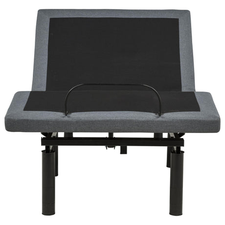 Weston Twin Dual-Motor Massage Adjustable Bed Base in Black and Grey — product image 5