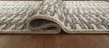 Cartlett White/Taupe/Black Extra Large Rug — detail view