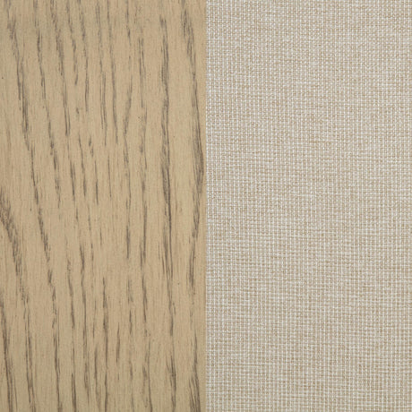 Naser Parsons Side Chair Set of 2 in Beige and Light Oak — product image 14