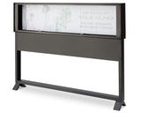 StoreDisplay Black Queen Metal Bedding Fixture