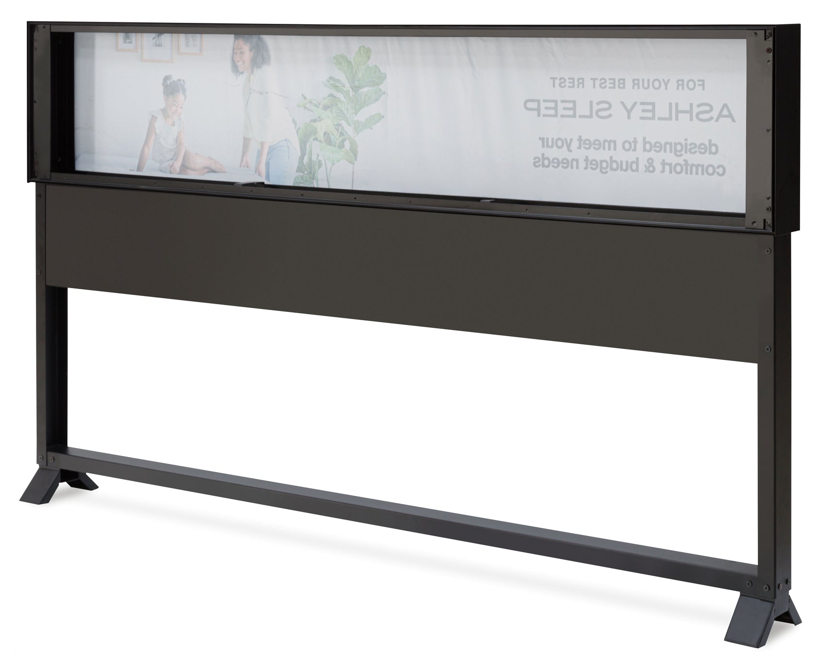 StoreDisplay Black King Metal Bedding Fixture