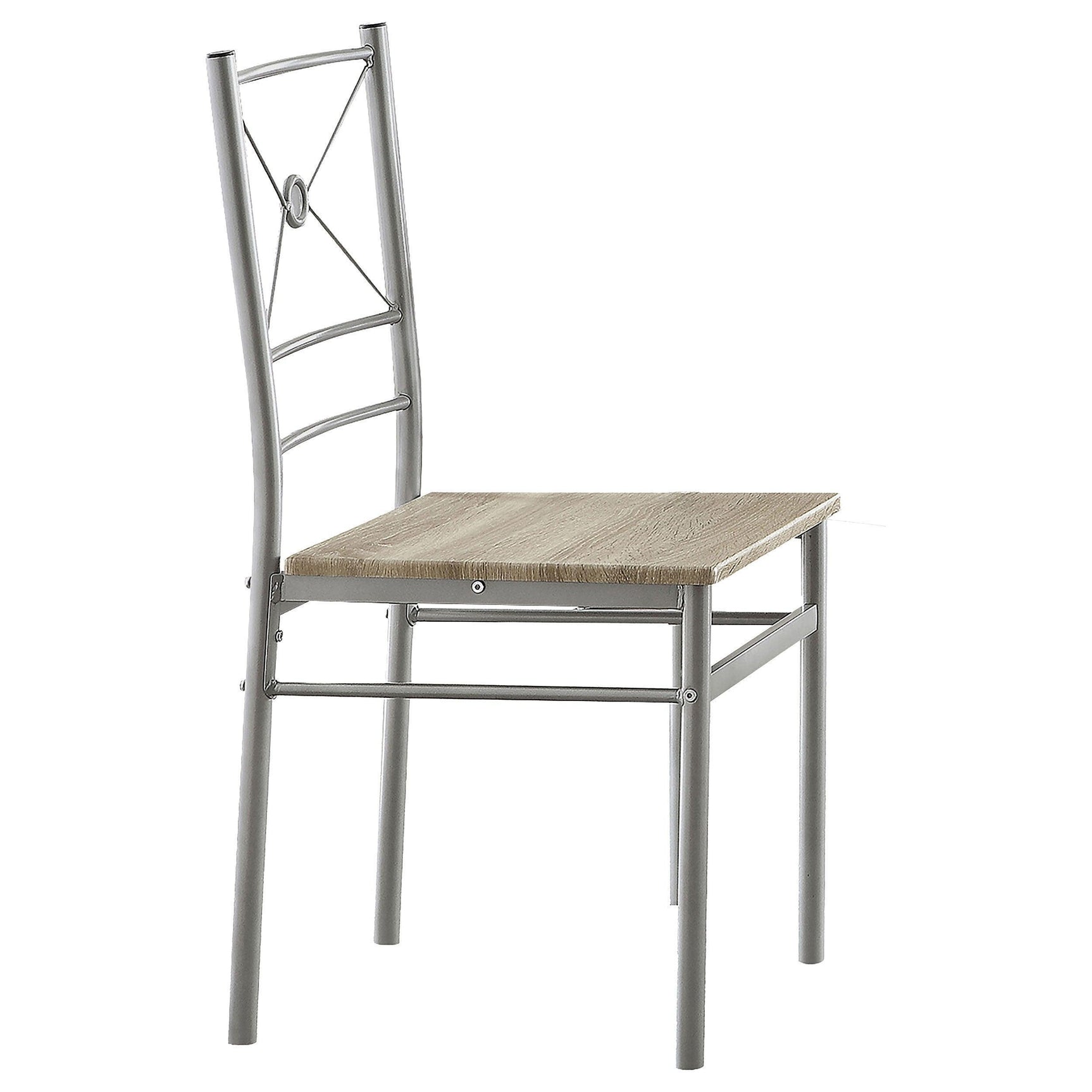 Coaster G100035 Taupe 5-Piece Rectangle Dining Room Set