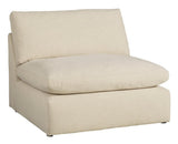 Linen Modern Contemporary Solid Wood Feather Fiber Blend High Quality Oversized Sectional - Ella Furniture