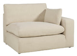 Linen Modern Contemporary Solid Wood Feather Fiber Blend High Quality Oversized Sectional - Ella Furniture