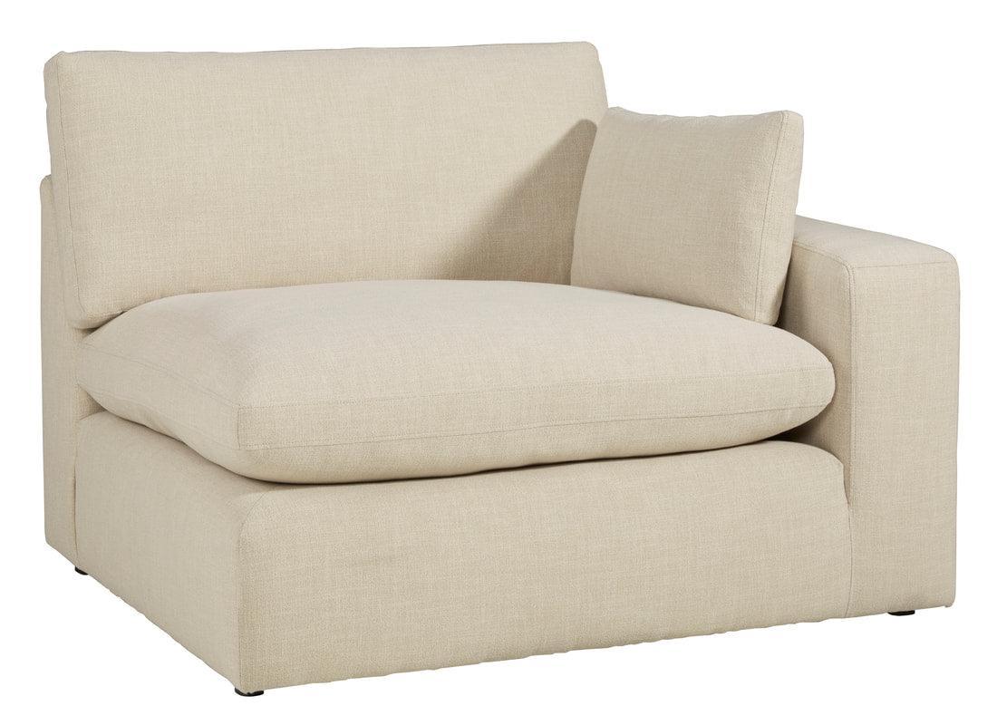 Linen Modern Contemporary Solid Wood Feather Fiber Blend High Quality Oversized Sectional - Ella Furniture