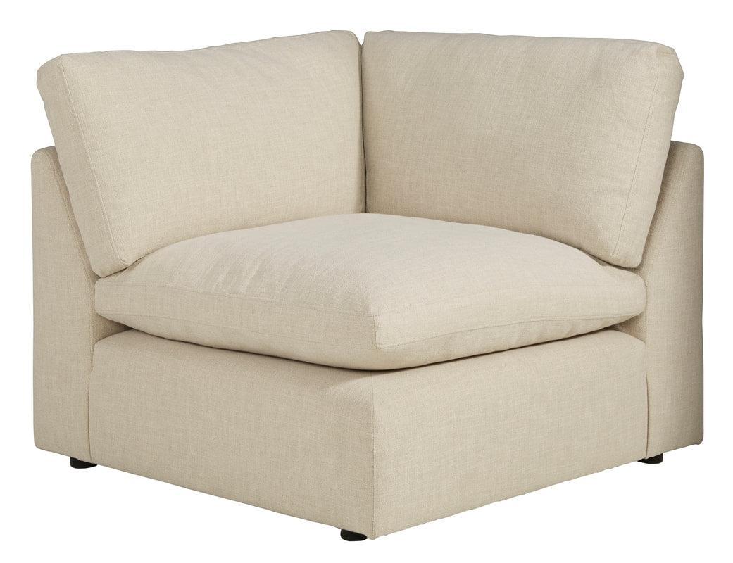 Linen Modern Contemporary Solid Wood Feather Fiber Blend High Quality Oversized Sectional - Ella Furniture