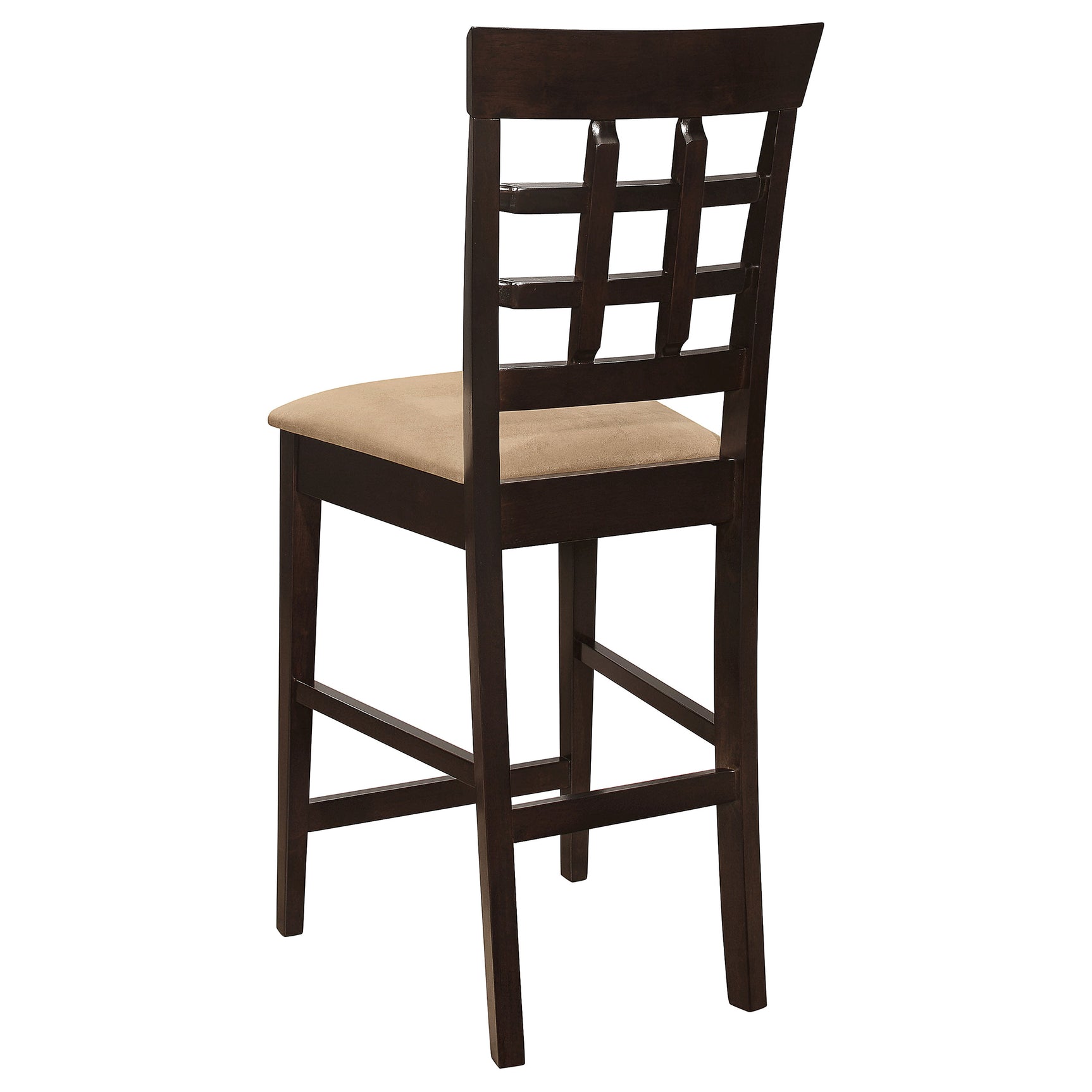 Gabriel Cappuccino Square Counter Height Set