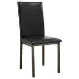 Garza Gray Black Rectangular Dining Room Set