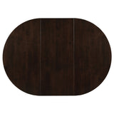 Gabriel Cappuccino Extension Leaf Dining Room Set