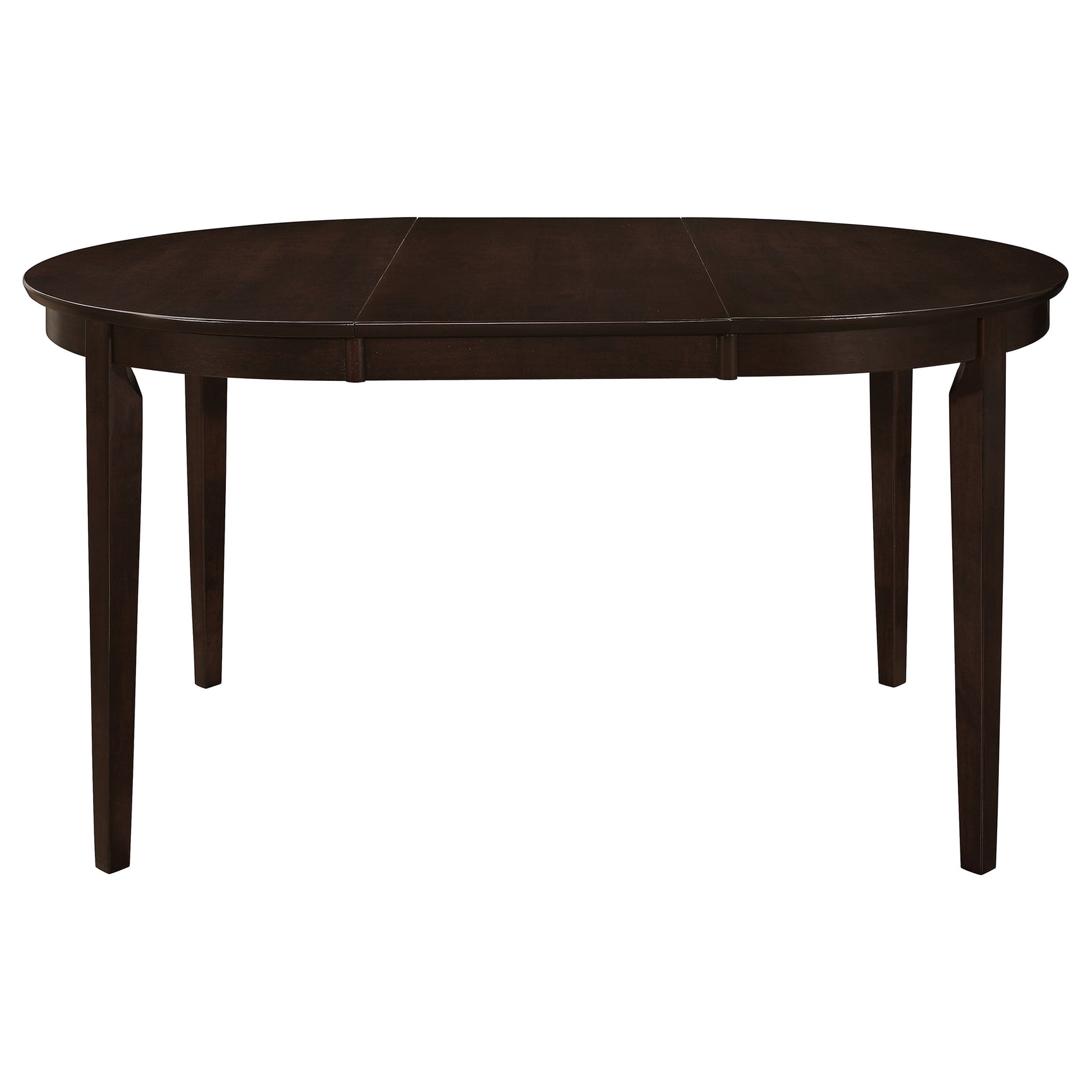 Gabriel Cappuccino Upholstered Back Extension Leaf Dining Room Set