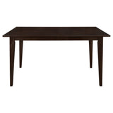 Gabriel Cappuccino Rectangular 59-inch Dining Room Set