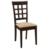 Gabriel Cappuccino Rectangular 59-inch Dining Room Set