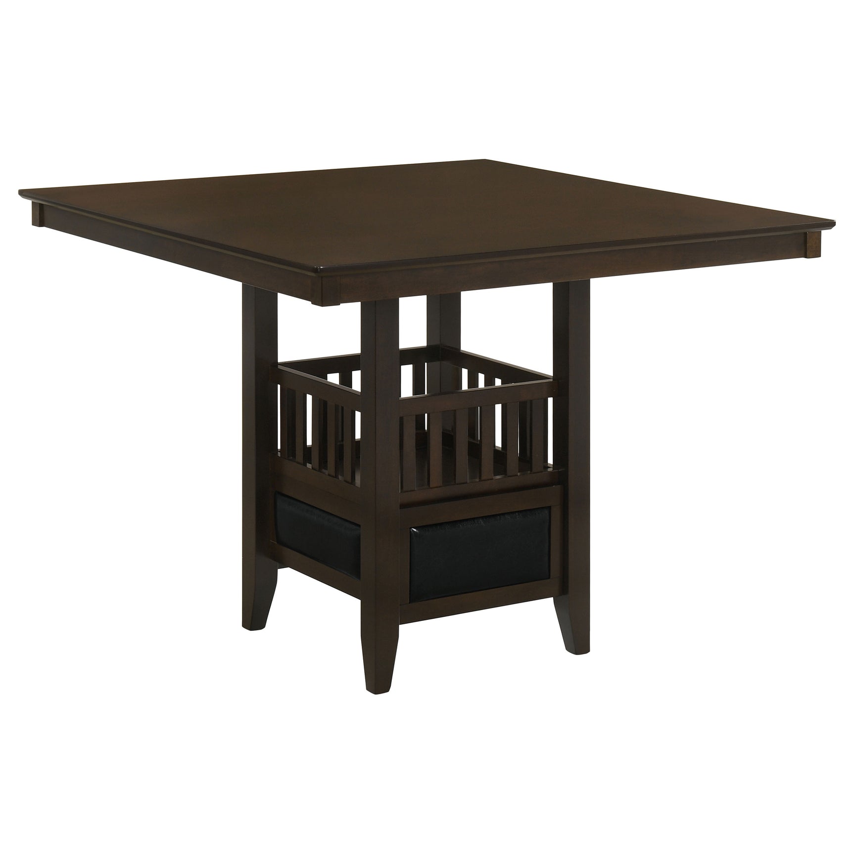 Jaden Espresso Square Counter Height Set