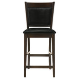 Jaden Espresso Square Counter Height Set