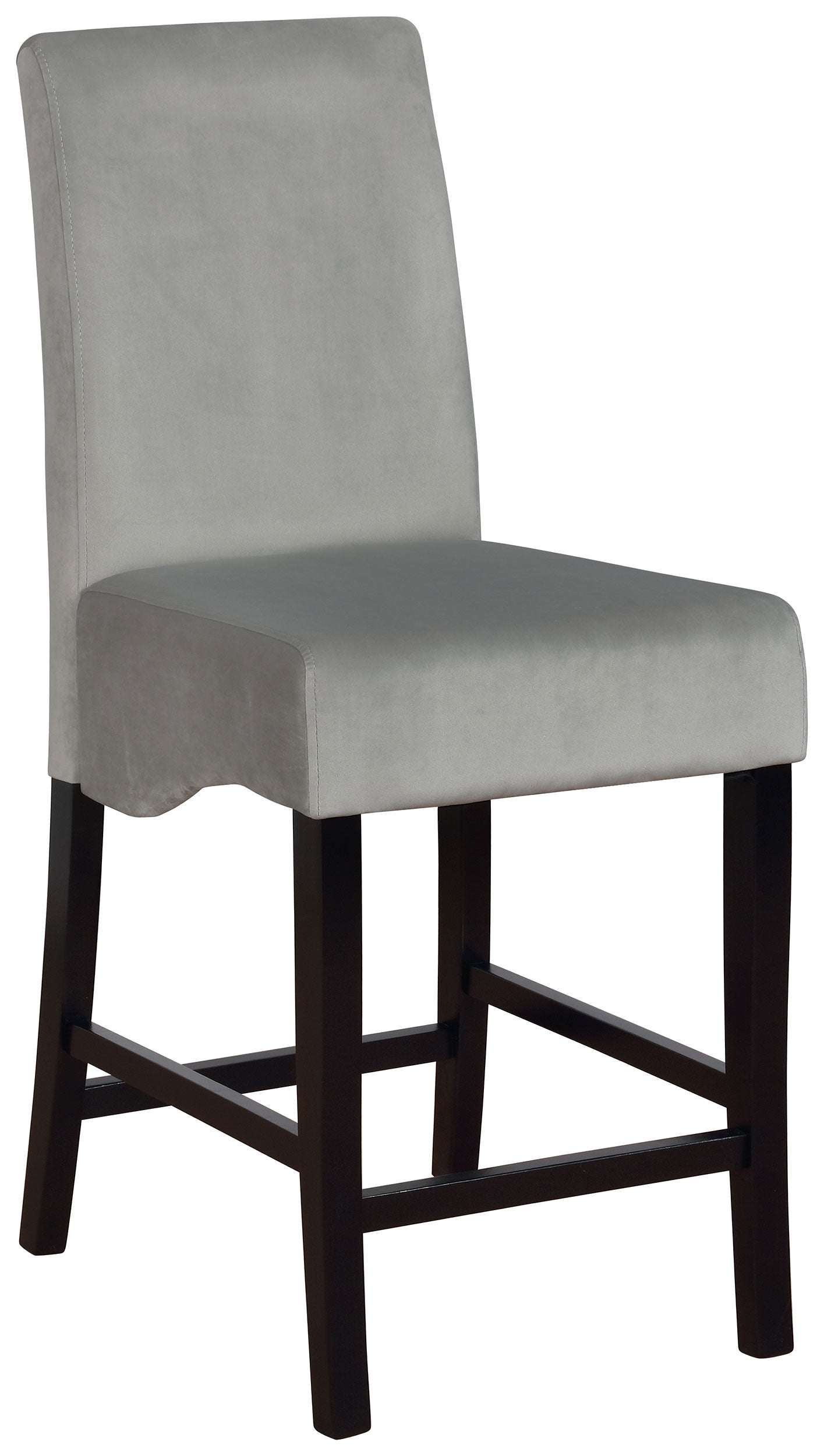 Stanton Black Gray Square Counter Height Set